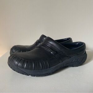 Merrell Encore Pleat Slide Woman’s Leather Clog